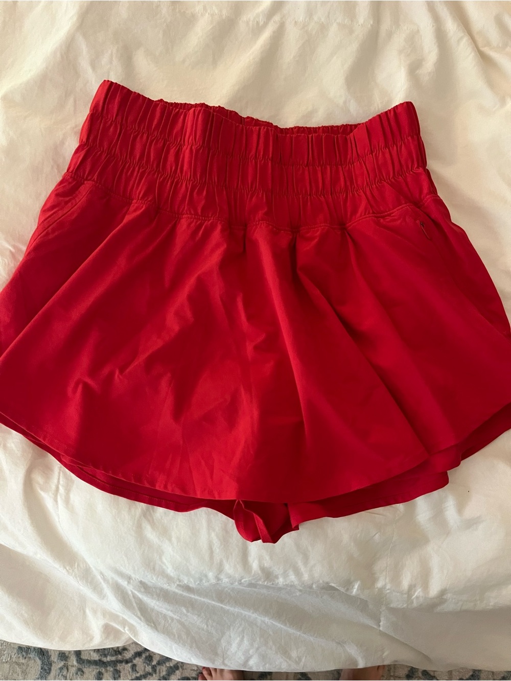 Like New Women’s High-Waist Red Athletic Skort